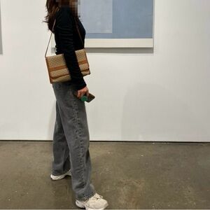 Celine Vintage Macadam Shoulder Bag (GOOD condition, $470 on The RealReal)